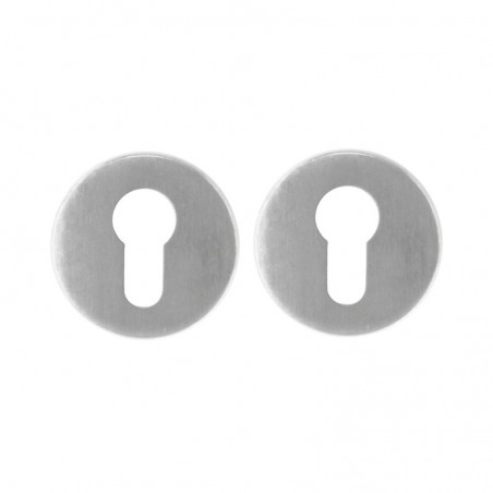 Paire de rosaces I inox