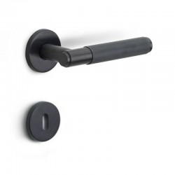 Poignée de porte noire Noa