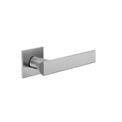 Poignée de porte chrome satiné ANIK BRILLIANT 02 carré