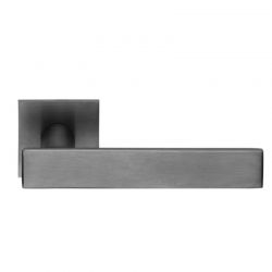 Poignée de porte graphite satiné ANIK 02