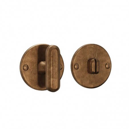 copy of Paire de rosaces pour clé L bronze cognac – Crafino
