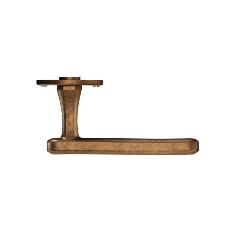 Poignée de porte Terra L bronze cognac
