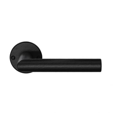 Poignée de porte Moon noir mat