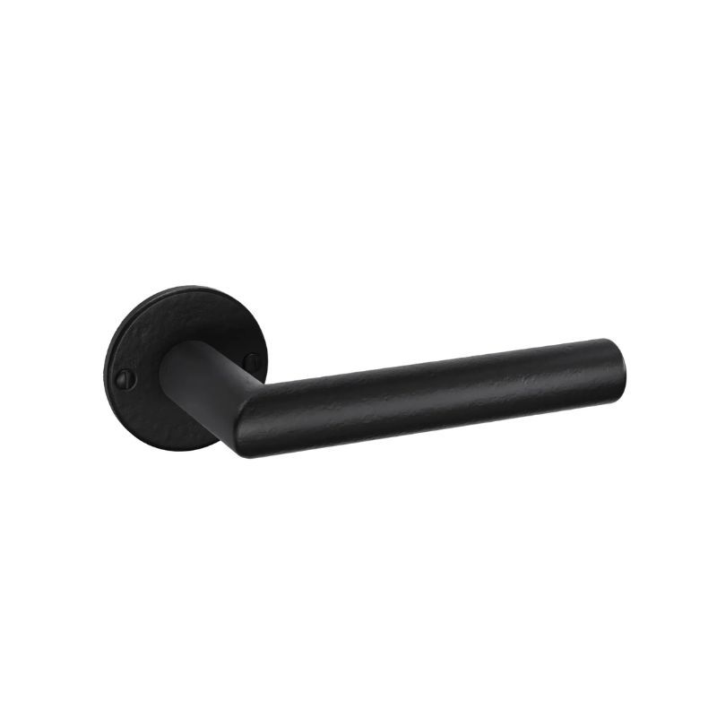 Poignée de porte Moon noir mat