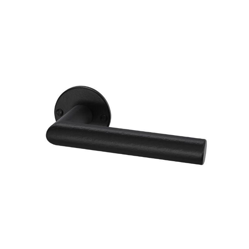 Poignée de porte Moon noir mat