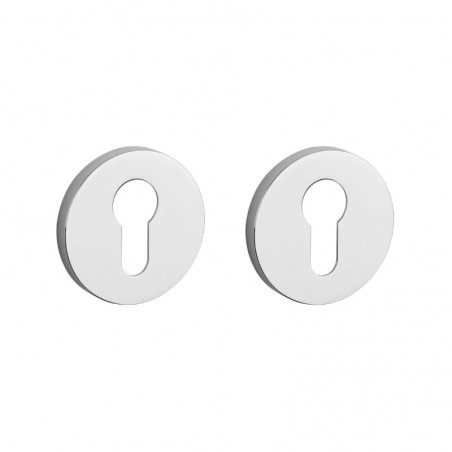 Paire de rosaces pour cylindre I chrome – Aprile