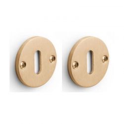 Paire de rosaces pour clé L PBN50 ONE PVD bronze clair Formani