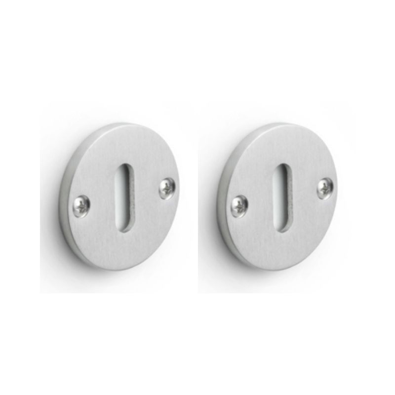 Paire de rosaces pour clé L PBN50 ONE acier inoxydable mat Formani