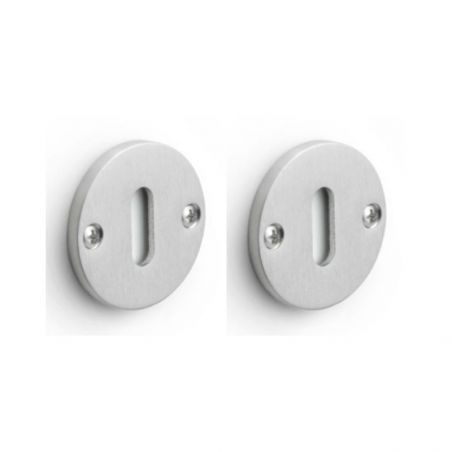 Paire de rosaces pour clé L PBN50 ONE acier inoxydable mat Formani