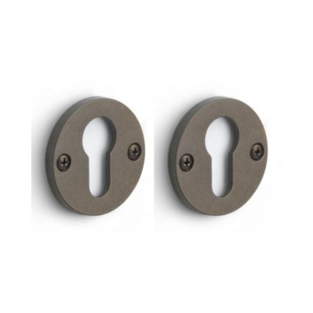 Paire de rosaces PBY50 BR BRONZE