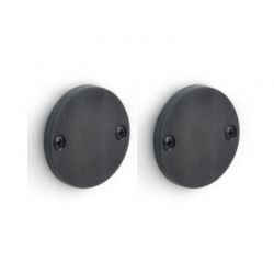 Paire de rosaces aveugles PBB50 ONE PVD noir mat Formani