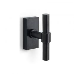 Poignée de fenêtre PBT15-DK non verrouillable ONE PVD noir mat Formani