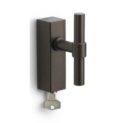 Poignée de fenêtre bronze PBT15-DKLOCK BR