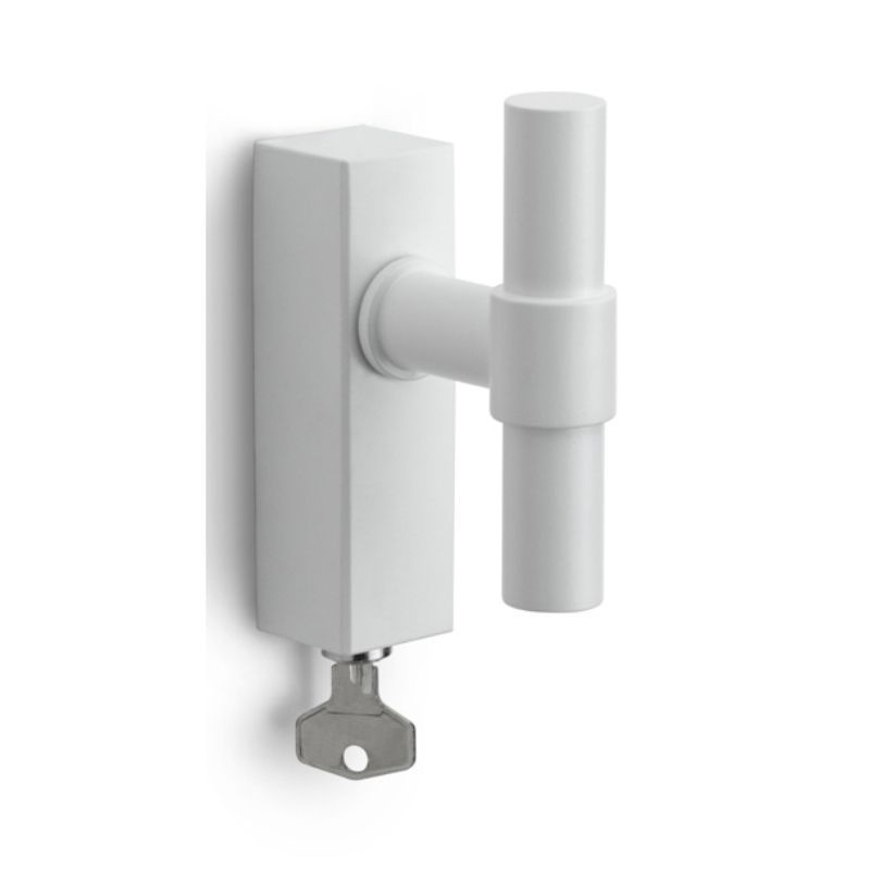 Raamkruk mat wit FORMANI PBT20-DKLOCK BM