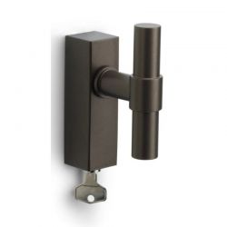 Raamkruk brons FORMANI PBT20-DKLOCK BR