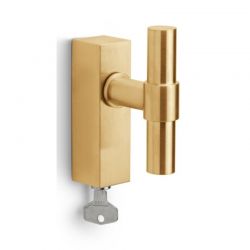 Raamkruk PVD mat goud FORMANI PBT20-DKLOCK IM