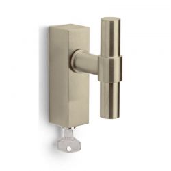 Raamkruk PBT20-DKLOCK afsluitbaar ONE PVD champagne Formani