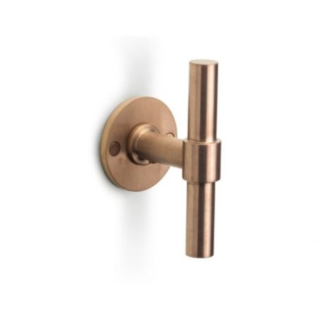 Deurkruk PBT15/50 op rozetten ONE PVD licht brons Formani