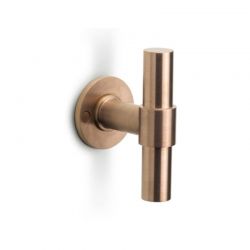 Deurkruk PBT20/50 op rozetten ONE PVD licht brons Formani
