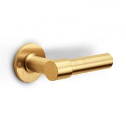 Deurkruk PBL20/50 op rozetten ONE PVD mat goud Formani