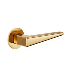 Poignée de porte or antique poli CLOE
