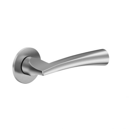Poignée de porte chrome satiné DOLCE