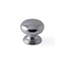 Bouton de meuble Florence chrome