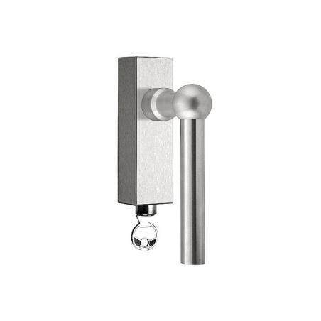 Raamkruk mat roestvrij staal FORMANI FVL110-DKLOCK IN