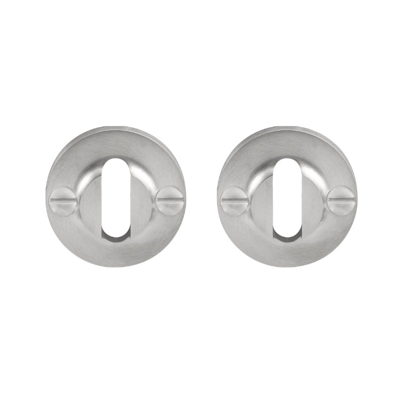 Paire de rosaces inox brossé FVBN48 IN