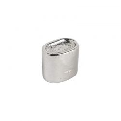 Bouton de meuble PCASTO bronze blanc poli Dauby
