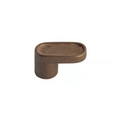 Bouton de meuble PCASTL bronze brut Dauby