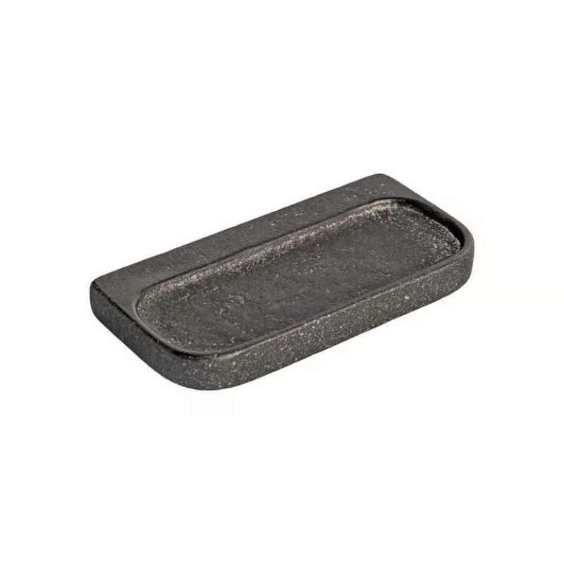 Poignée de meuble PLAT 64 mm métal brut Dauby
