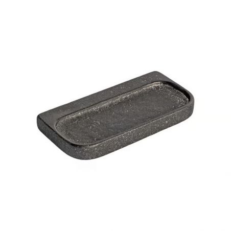 Meubelgreep PLAT 64 mm in ruw metaal Dauby