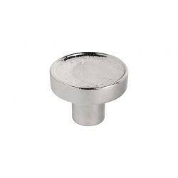 Meubelknop PCAST 60 mm in gepolijst wit brons Dauby