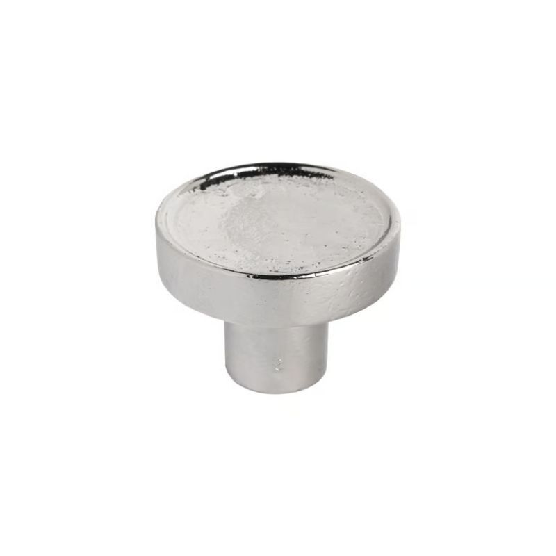 Meubelknop PCAST 60 mm in gepolijst wit brons Dauby