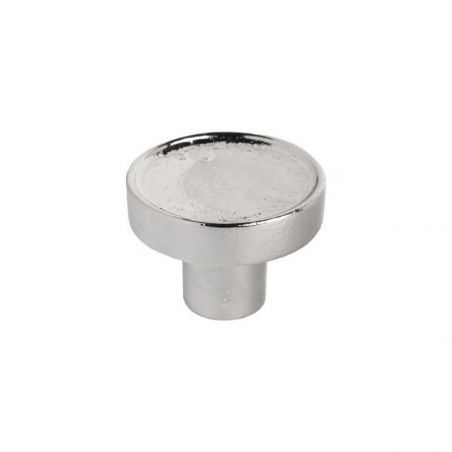 Meubelknop PCAST 60 mm in gepolijst wit brons Dauby