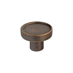 Meubelknop PCAST 60 mm in donker brons Dauby