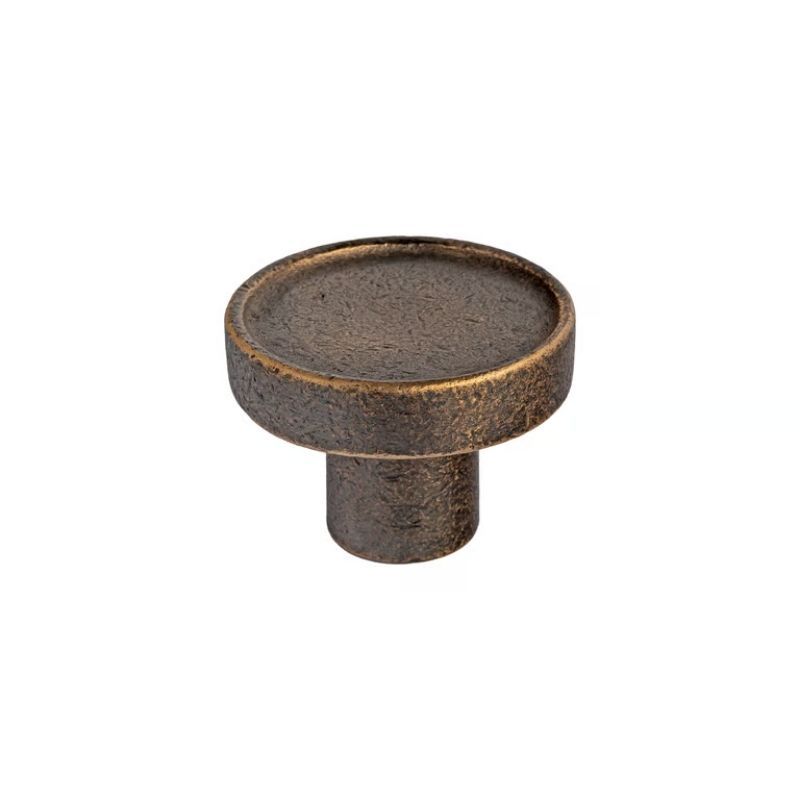 Meubelknop PCAST 60 mm in donker brons Dauby