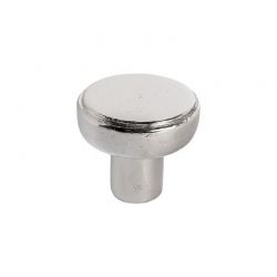 Meubelknop PTUKAN 60 mm in gepolijst wit brons Dauby