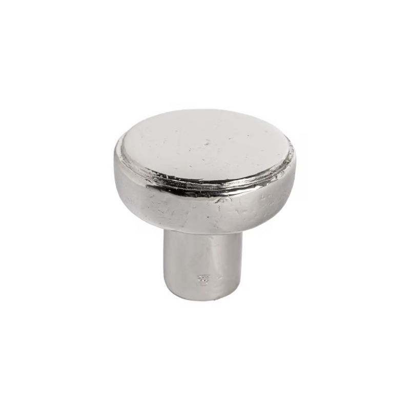 Meubelknop PTUKAN 60 mm in gepolijst wit brons Dauby