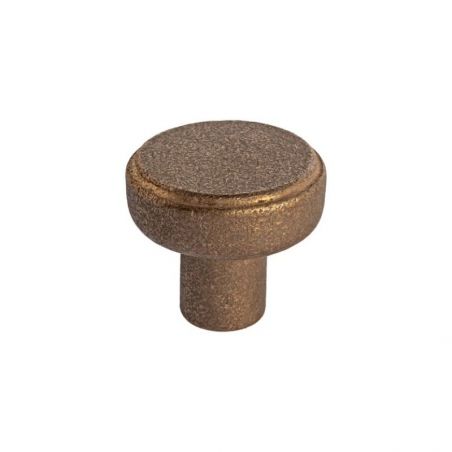 Meubelknop PTUKAN 60 mm in ruw brons Dauby