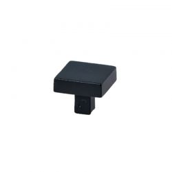 Bouton de meuble Carre noir Jolie