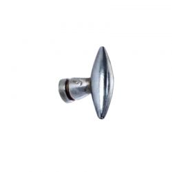 Bouton de meuble Sphere argent vieilli Jolie