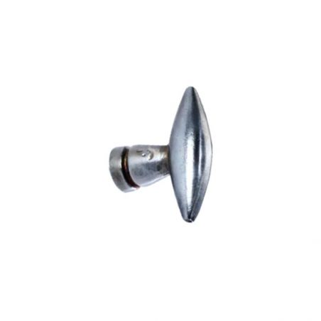 Bouton de meuble Sphere argent vieilli Jolie
