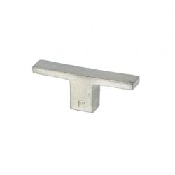 Bouton de meuble Verve argent vieilli Jolie