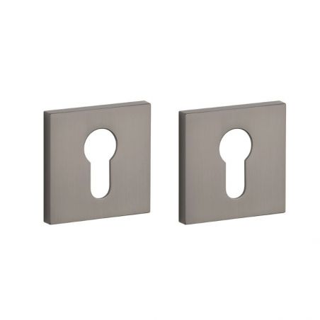 Paire de rosaces pour cylindre Q 7S graphite Aprile