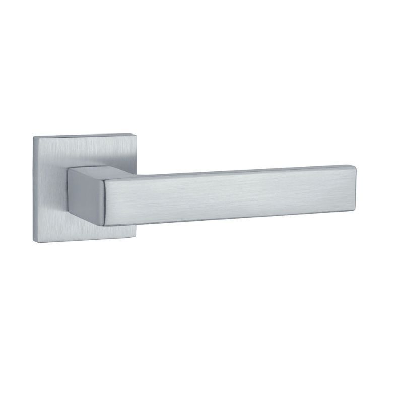Poignée de porte Sulla chrome satiné