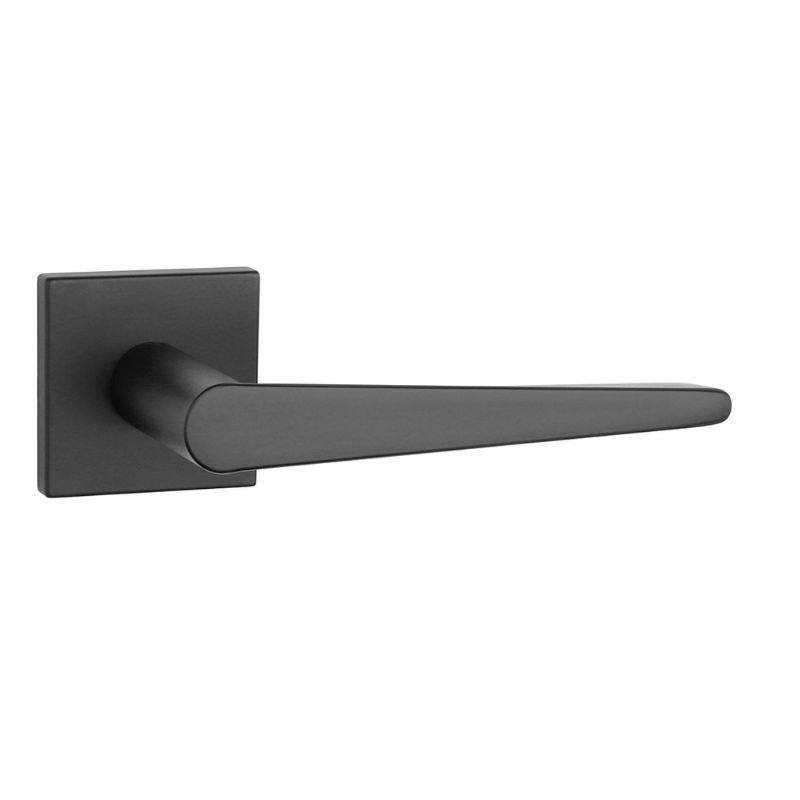 Poignée de porte Arnica noir mat