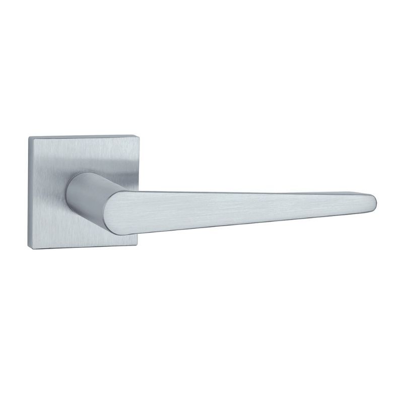 Poignée de porte Arnica chrome satiné