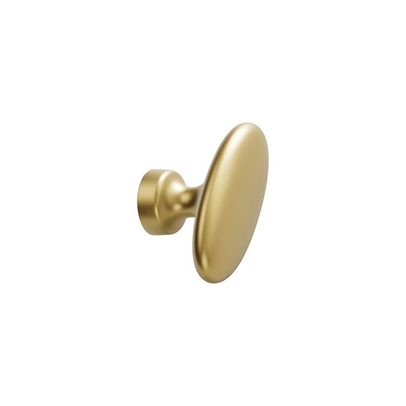 Meubelknop BARON T donker geborsteld goud Furnipart